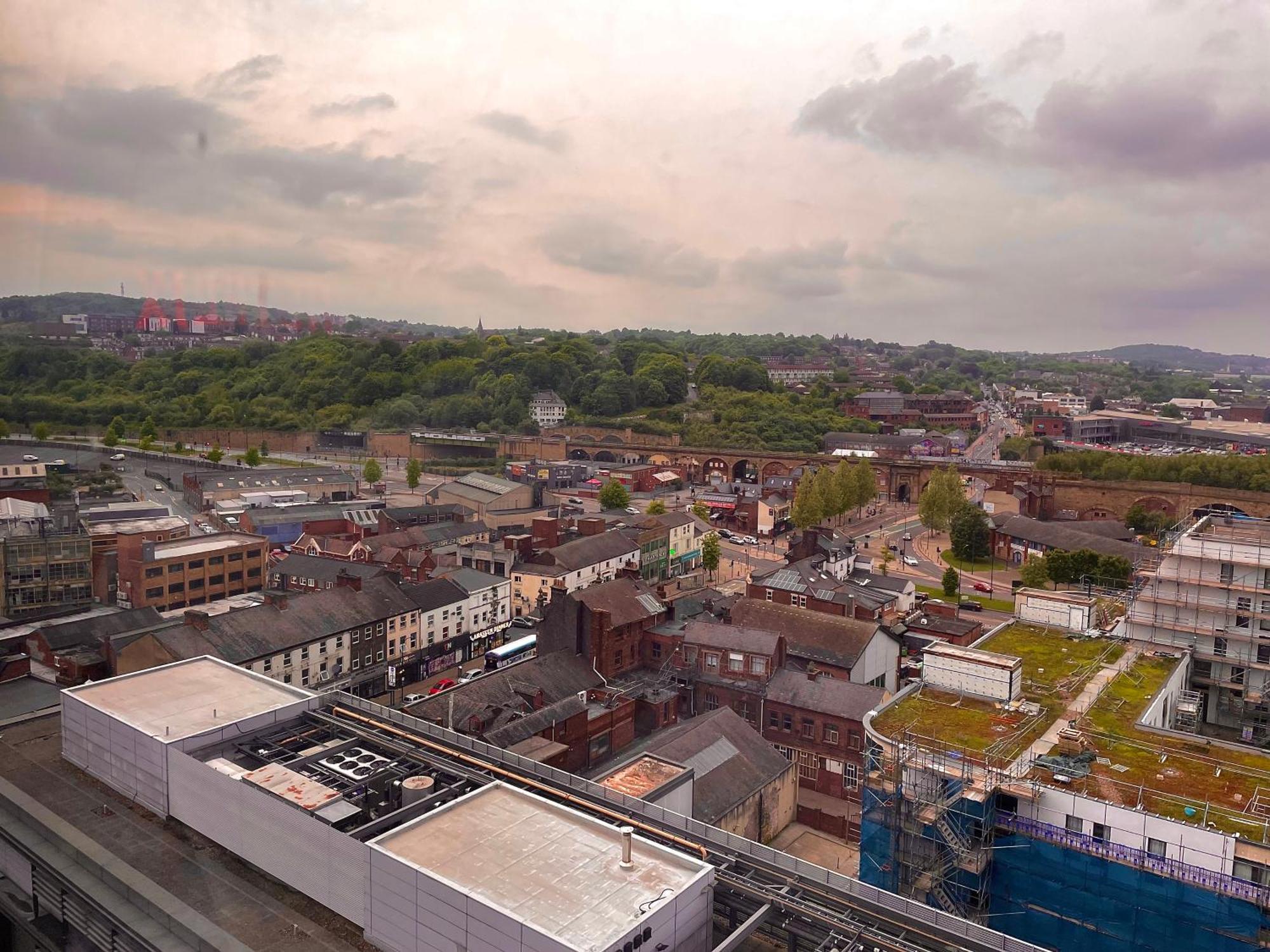 Penthouse Gem, Central, Scenic Views, Stylish, Modern, City Centre 2Br Sheffield Exterior foto